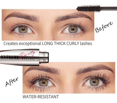Máscara Delineador De Ojos Set De Maquillaje De Ojos Delinea