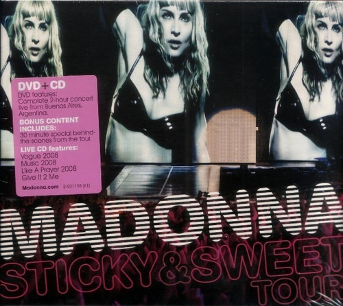 Madonna - Sticky & Sweet Tour Dvd+cd