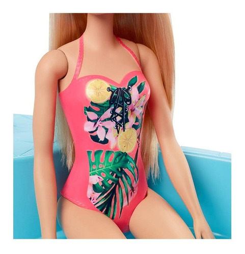 Barbie Con Piscina Alberca Mattel