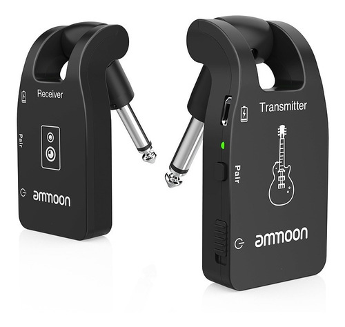 Transmisor Y Receptor Para Guitarra Ammoon 6 Canales