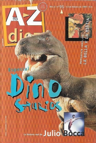 Revista A Z N° 95 / 13-02-1997 / Dinosaurios