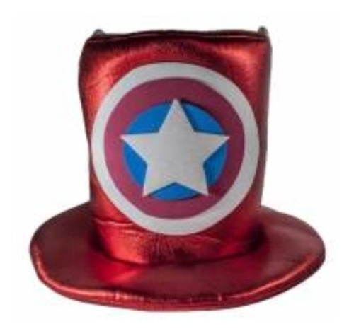 50 Sombrero Tela Capitán América Fiestas Cumpleaños Bodas Xv