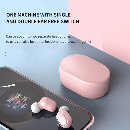 Fone De Ouvido Bluetooth Sem Fio Microfone Intra-auricular