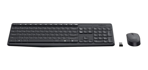 Combo Kit Teclado Y Mouse Inalambrico Logitech Mk235 Usb
