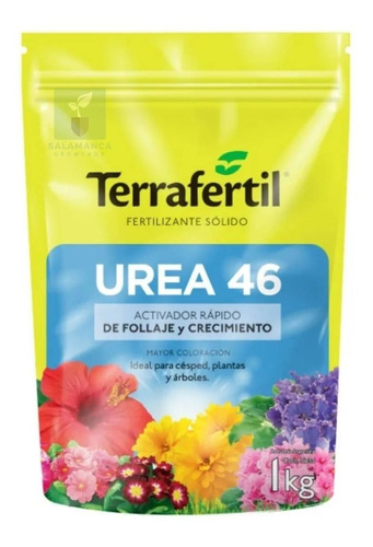 Fertilizante Urea 1 Kg Crecimiento Follaje Terrafertil