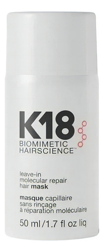  Mascarilla K18 Molecular Repair Hair Mask reparación de 50mL