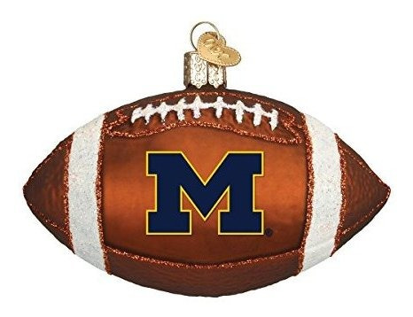 Viejo Mundo Universitario De Navidad De Michigan Wolverines 