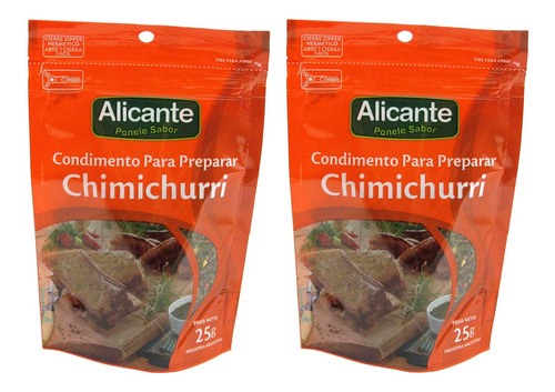 Alicante Mezcla De Chimichurri, 0.88 Oz. - Paquete De 2