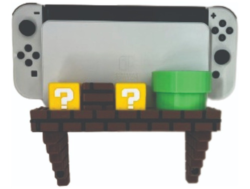 Soporte Nintendo Switch Mario World Y 25 Juegos