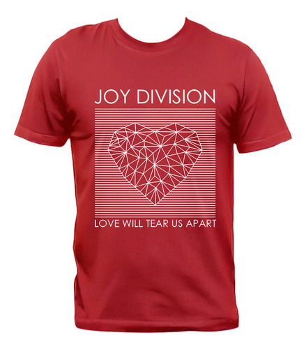 Remera Joy Division Love Will Tear Us Apart 100% Algodón