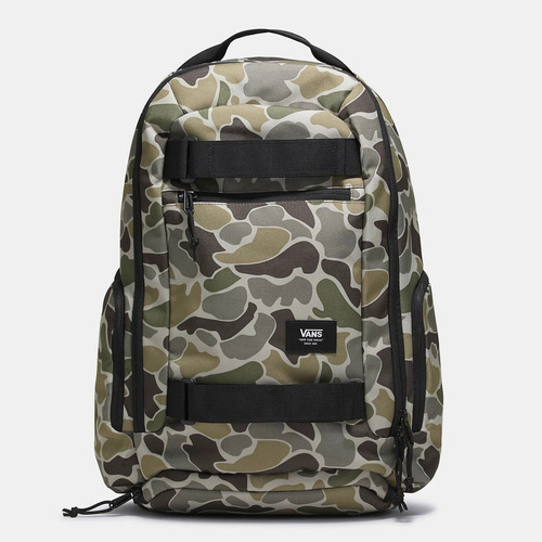 Mochila Vans Skate Dx Skate Backpack Cordura Color Verde Diseño De La Tela Camo