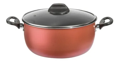 comprar Cacerola C\u002Fasas Tapa De Vidrio Linea Merlot 24cm. Cheff-flon