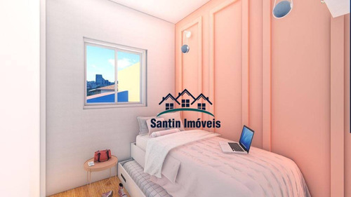 Imagem 12 de 20 de Sobrado De 67 M² Com 02 Quartos (sendo 02 Suítes) À Venda, Por R$ 395.000 - Cidade Continental - São Paulo/sp - So0402