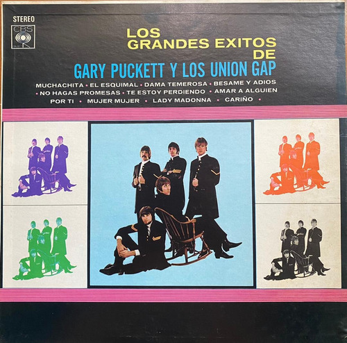 Disco Lp - Gary Puckett & The Union Gap / Los Grandes Exitos