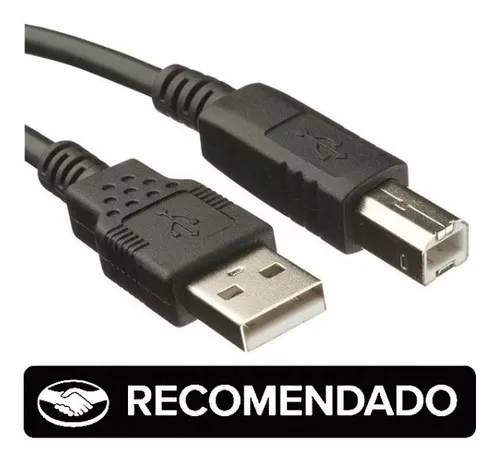 Cable De Impresora Usb A/b 1.8 Mts Multifunción Universal