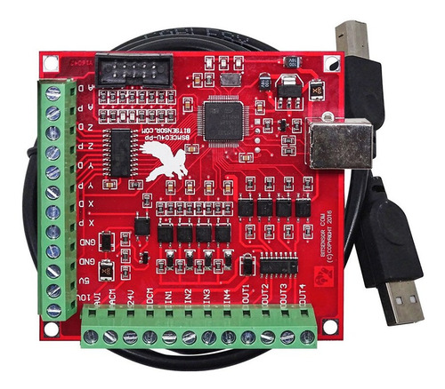 Tarjeta Controladora Cnc - Mach 3-bitsensor Roja
