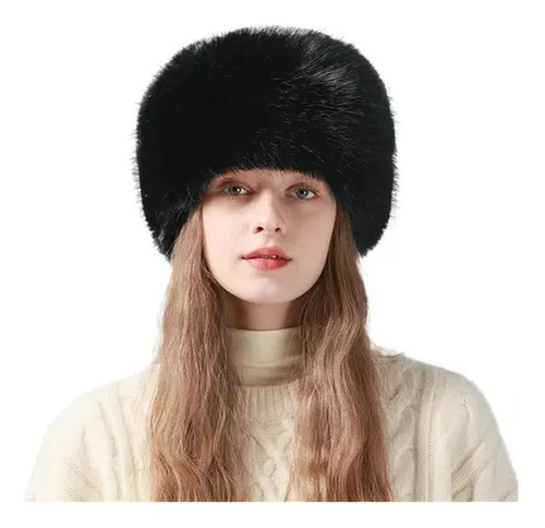 Sombreros Rusos Para Mujer, Piel Sintética De Zorro Y Conejo