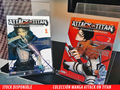 Imagen 1 de 1 de Colección Manga Attack On Titan Sin Remordimientos 2 Vol 
