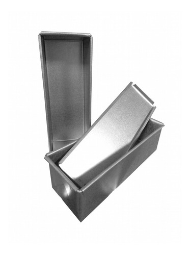 Molde Pan Tajado 30*10*10 Cm.. Aluminio.set*3 