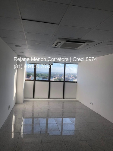 Imagem 4 de 28 de Locação No Empresarial Riomar Trade Center, Pina, Sala Com 30,50m², 01 Vaga - Rm1410 - 3569409