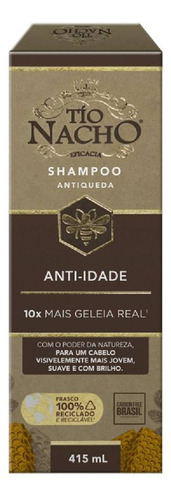 Shampoo Anti-idade 415ml Tio Nacho