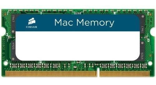 Imagen 4 de 8 de Memoria Sodimm Ddr3l Corsair 8gb 1600mhz Mac