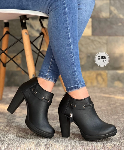 Bota, Botines Casuales Formal Mujer, Buena Calidad