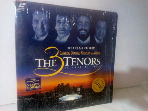 Imagem 1 de 1 de Laserdisc The Tenors 3 Tenores Of Opera