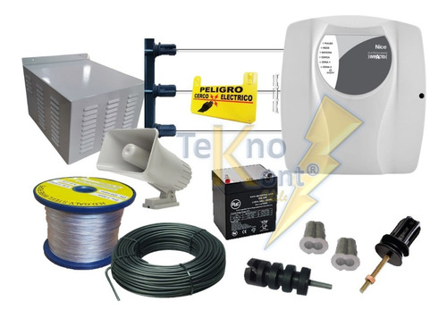 Kit De 165 Metros Cerco Electrico Genno