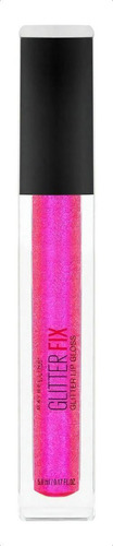 Maybelline Lip Gloss Electric Shine Prismatic Color 65 Pink Smoke