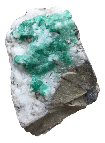 Formación De Piedra De Esmeralda Colombiana