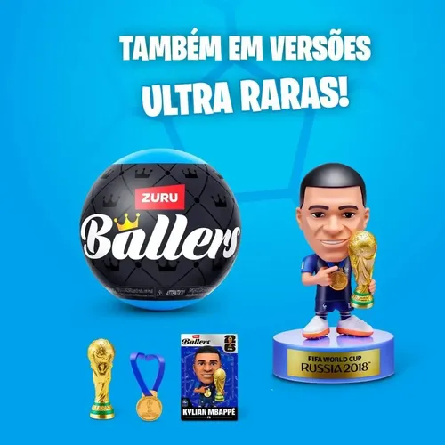 Boneco Surpresa Zuru Ballers Copa Do Mundo Fifa 2026 Novo