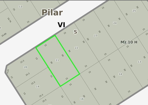 Imagen 1 de 3 de Lote En Venta, Alemania Entre Las Azucenas Y Entre Ríos, Derqui, Pilar