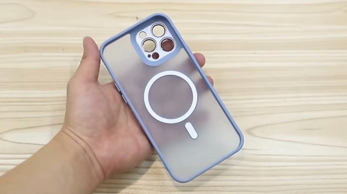 Frosted Matte Funda Magnetizada Para iPhone