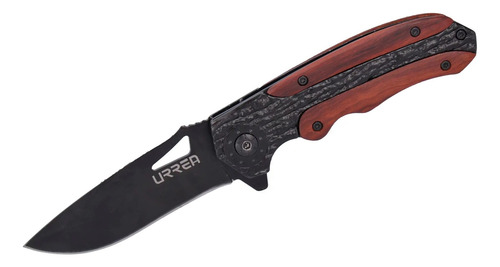 Navaja Abatible Acero Inox Titanio Con Clip Urrea® Camping