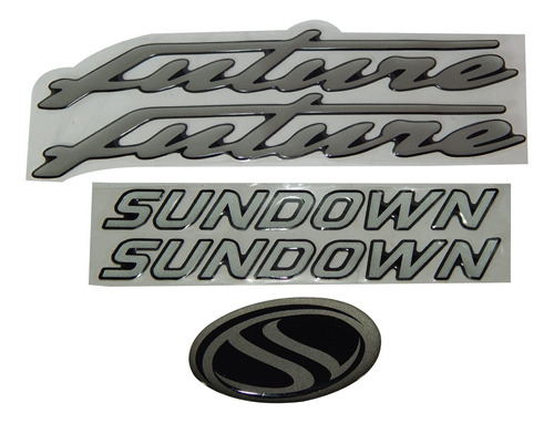 Kit De Adesivos Sundown Future 125 Original
