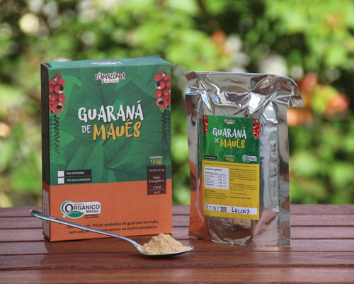 Imagem 2 de 2 de Guaraná Em Pó Orgânico - 125g - D'amazônia Origens