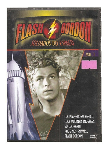 Dvd Flash Gordon Soldados Do Espaço Volume 1 (lacrado)