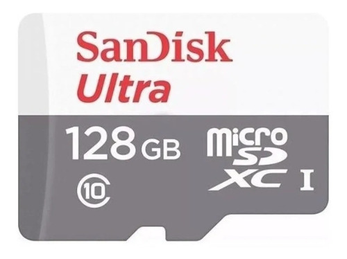 Imagem 3 de 4 de Cartão Memória Sandisk Ultra 128gb 100mb/s Classe 10 Microsd
