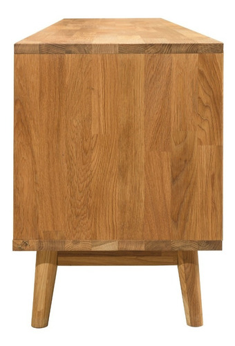 Imagen 4 de 7 de Mueble Tv 100% Madera Maciza De Roble Ref: Maciza02