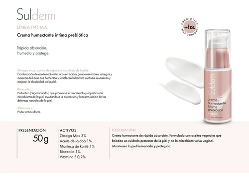 Kit Crema Humectante Intima + Gel Lubricante Sulderm