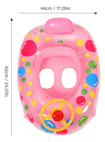 Flotadores De Piscina Con Forma De Yate Para Niños, Anillo D