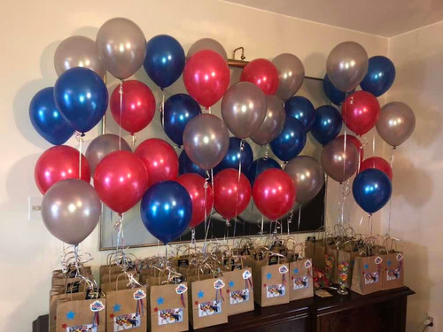 Imagen 9 de 10 de Globos Con Helio Perlados 12 Pulgas!!!Los Más Brillosos!!