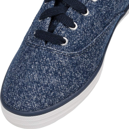 Keds Champion Lurex Jersey Sneaker, Navy,  B07l9y7pwk_200324