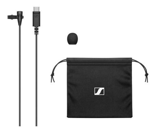 Imagen 2 de 2 de Microfono Corbatero Sennheiser Xs Lav Usb-c