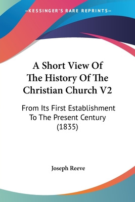 Libro A Short View Of The History Of The Christian Church...