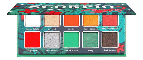Paleta De Sombras Horoscope Collection Kara Beauty Sombra Escorpión