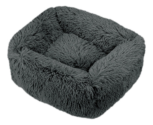 Cama Rectangular De Felpa Para Perros, Cálida Para Invierno,