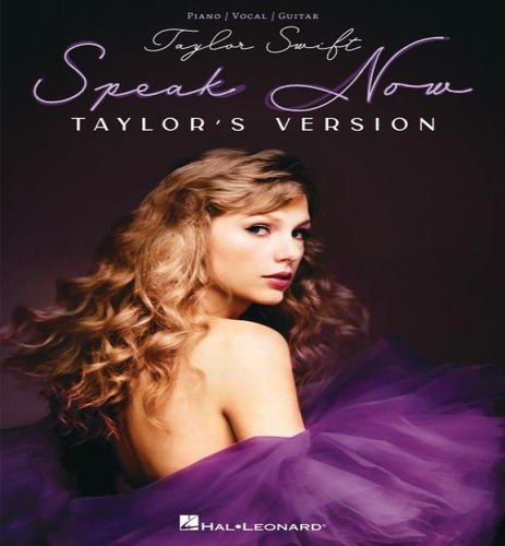Taylor Swift Speak Now Taylors Version, De Pvg. Editorial Hal Leonard En Inglés, 2023