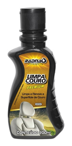 Limpa Couro Banco De Couro Automotivo Radnaq 200ml